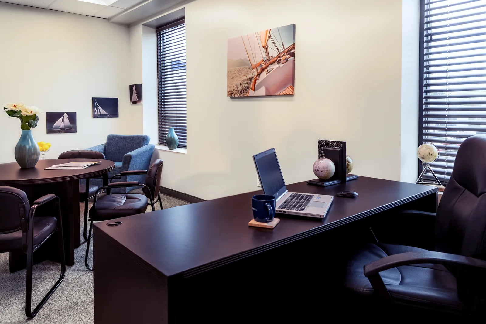 Office workspace at My Annapolis Office.