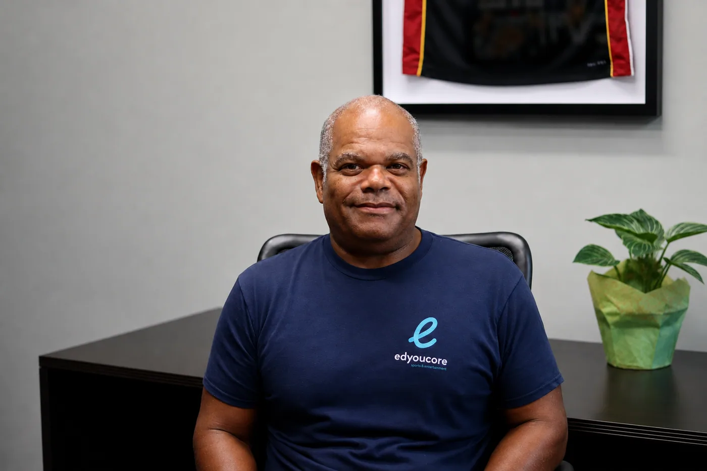Drew Hawkins, Founder & President of Edyoucore, at My Annapolis Office
