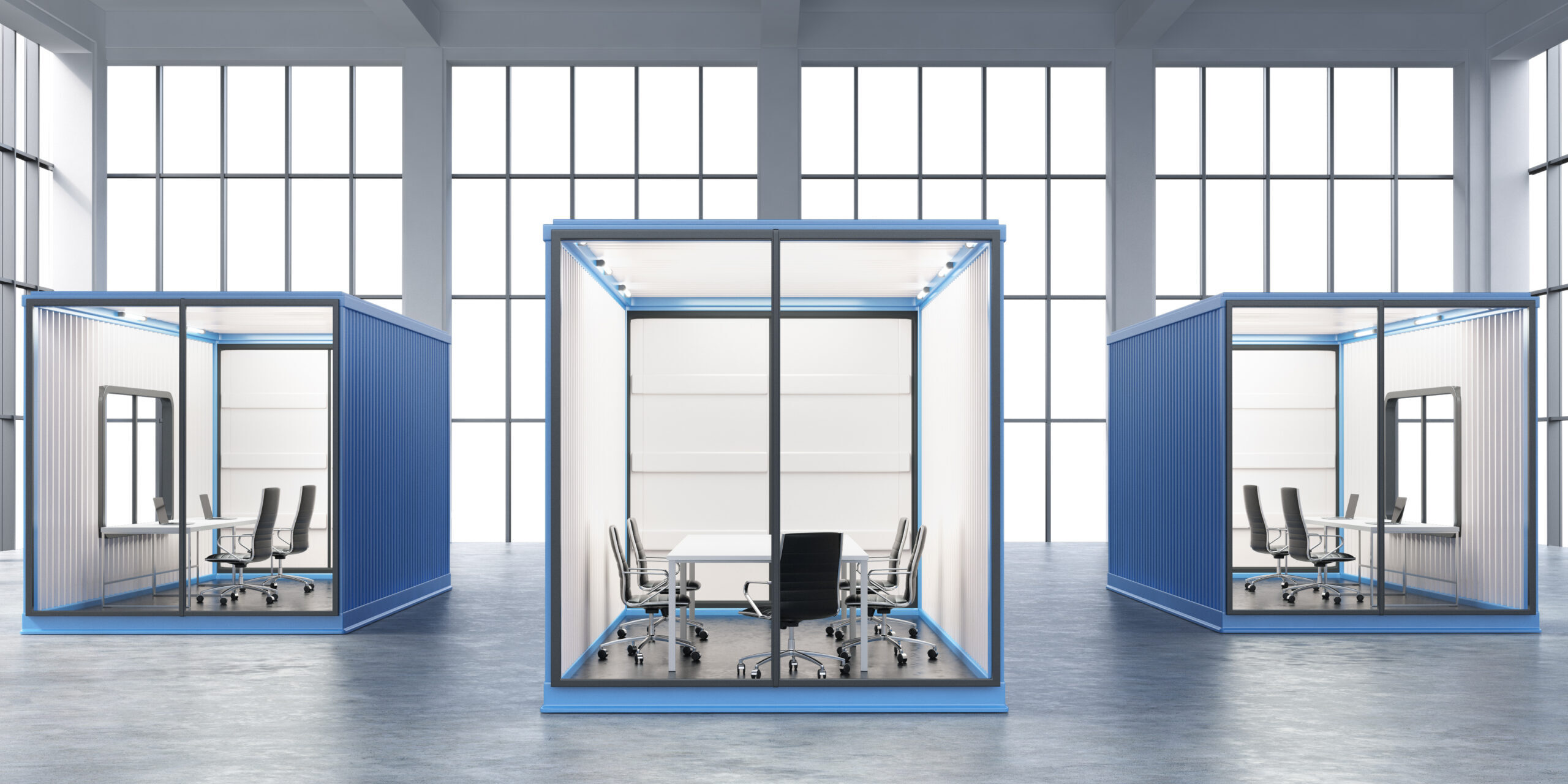 temporary office spaces
